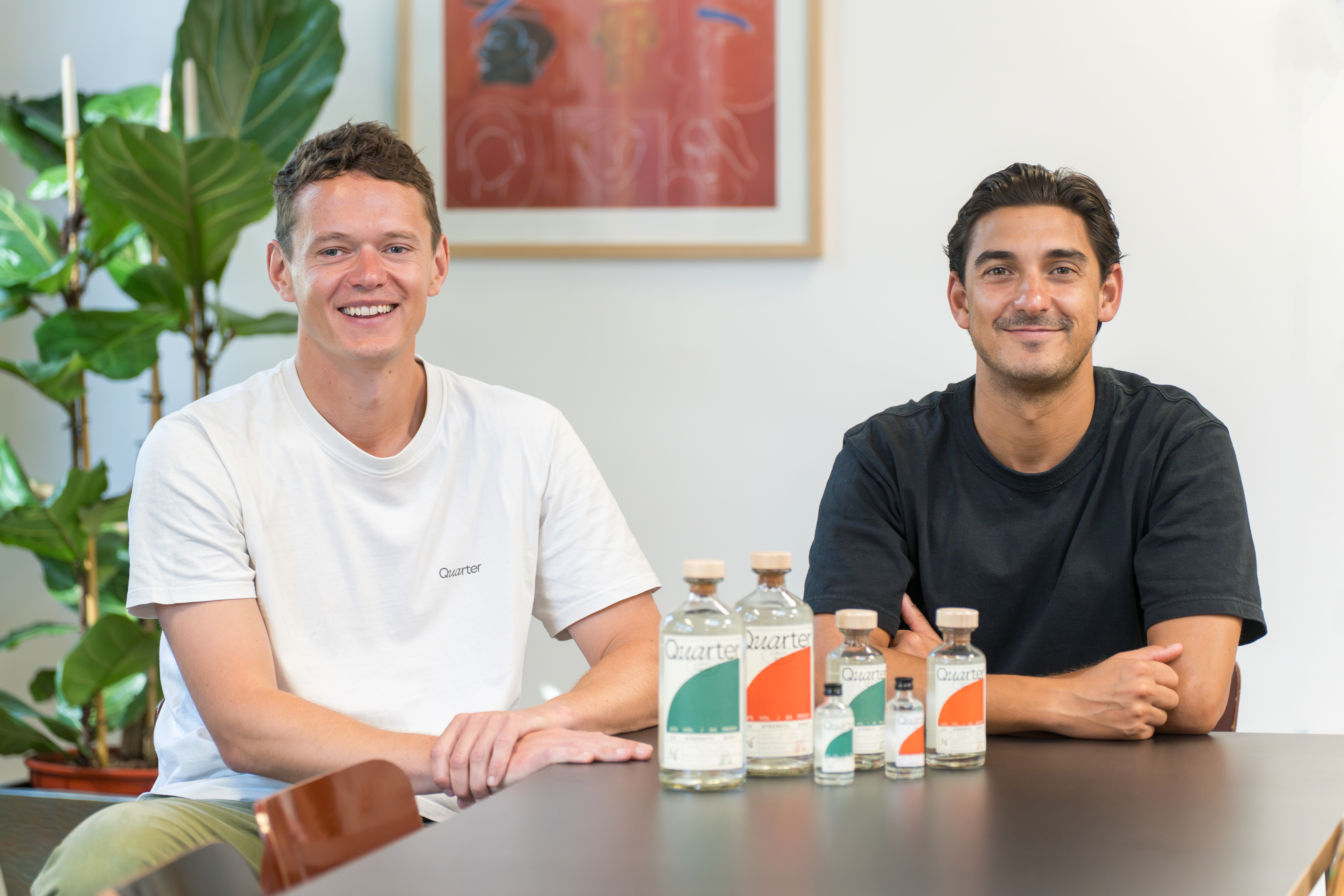 Portrait of Fabian Clark and Rohan Radhakrishnan, co-founders of Quarter