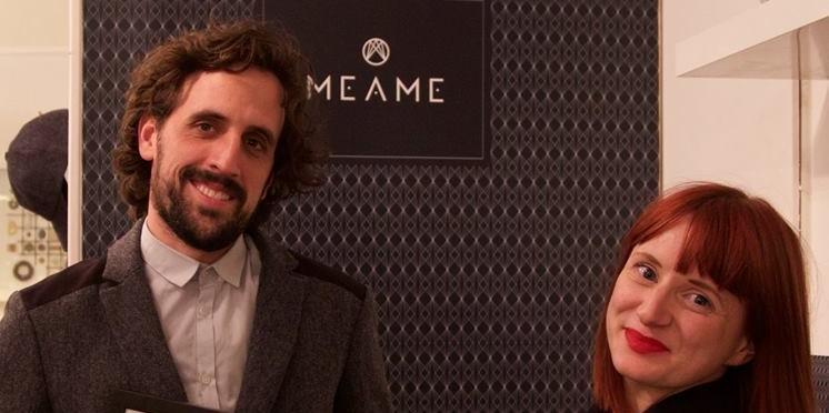 Megan Aylot and Stephen Azancot, founders of Meame