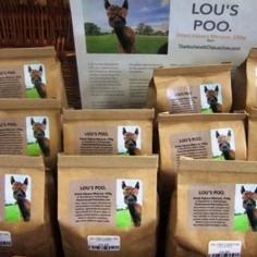 Packs of Lou's Poo alpaca manure 