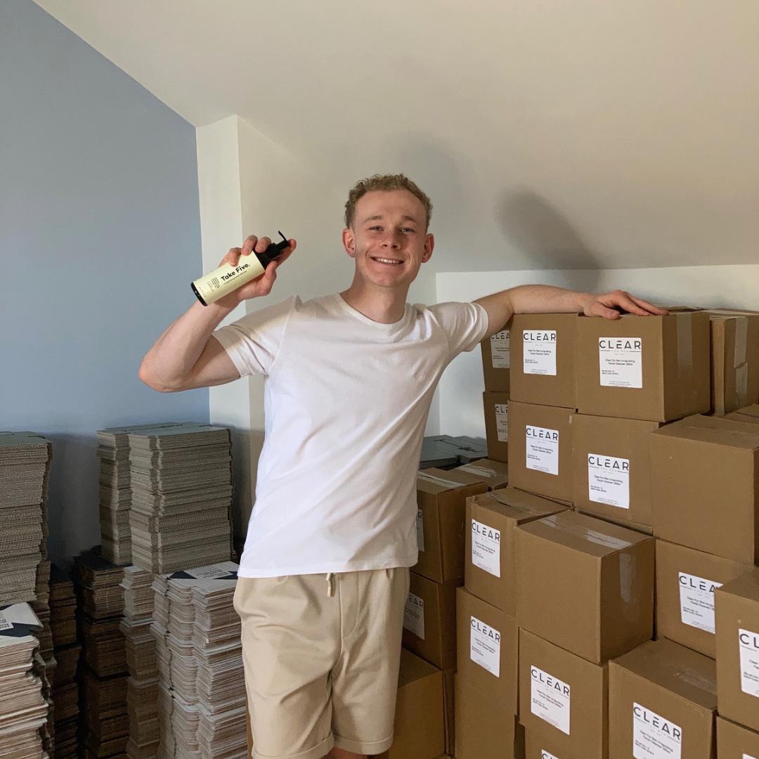 Louis Watkins founder of Clear for Men